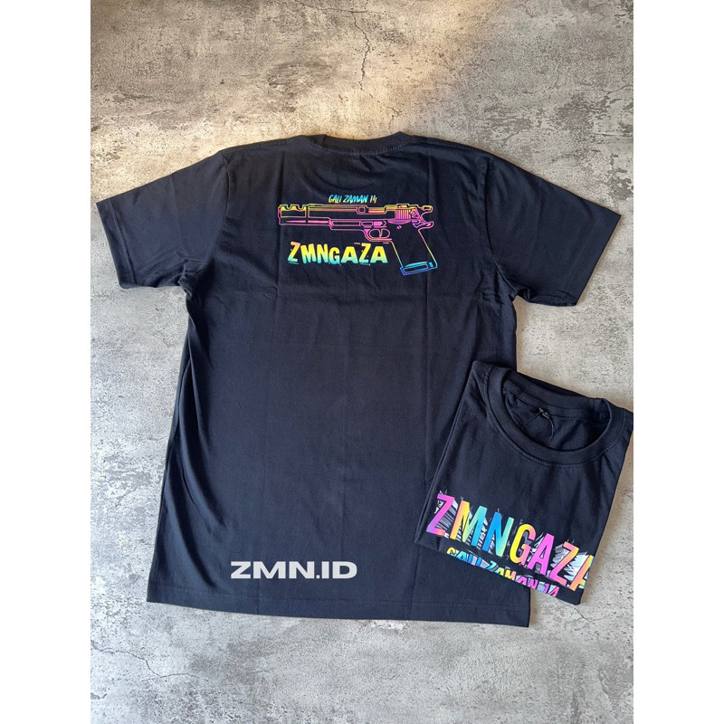 CODT-shirt ZMN BLACK PELANGI MENYALA 14.13