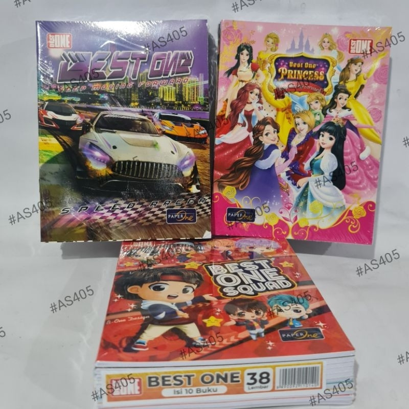 

Buku Tulis 38 Merek GELATIK KKEMBAR / Buku BEST ONE 38 / 1 PACK (isi 10)