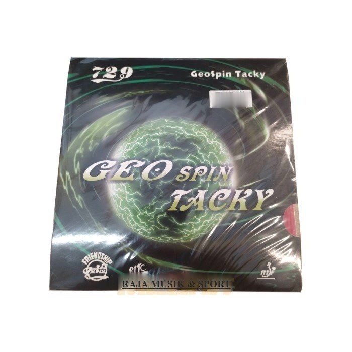 Karet Bet Tenis Meja / Rubber Bat Pingpong / Tenis Meja 729 Geo SPin Tacky