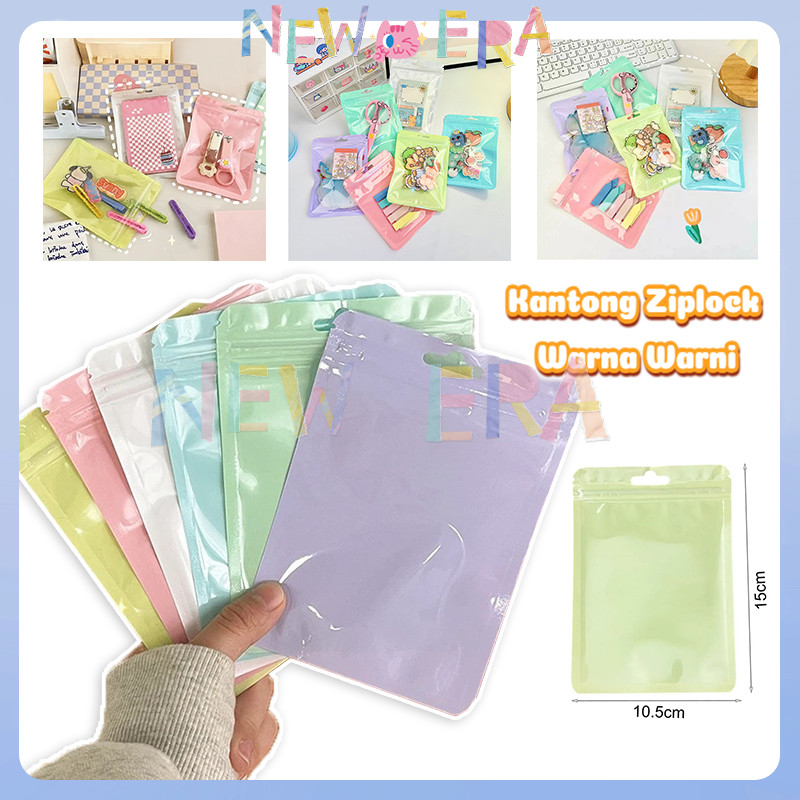 

Plastik Souvenir Aksesoris Klip / Ziplock Packing Kantong Plastik Kemasan