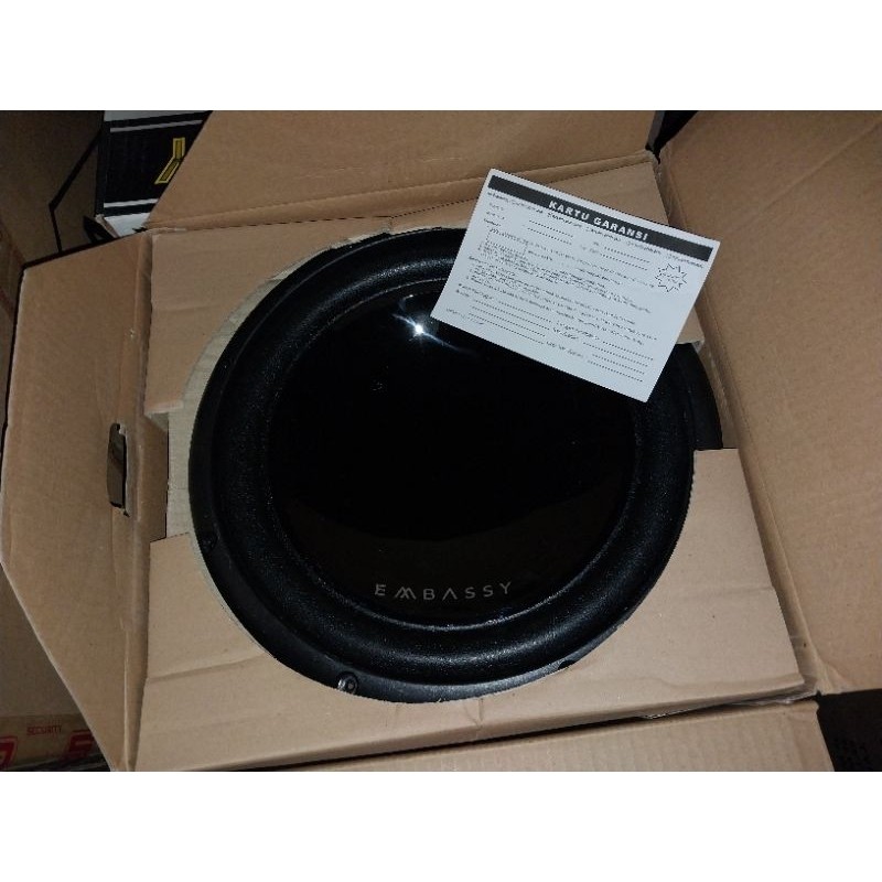 Subwoofer 12 inch Embassy ES-309D Double coil Subwoofer Embassy 12 inch Dobel coil Es-309d