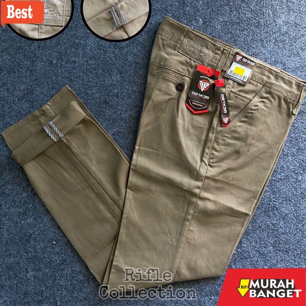 celana cargo panjang pria Celana Panjang Pria Cinos bahan Kanvas Cardinal Premium Original 100% Dzik
