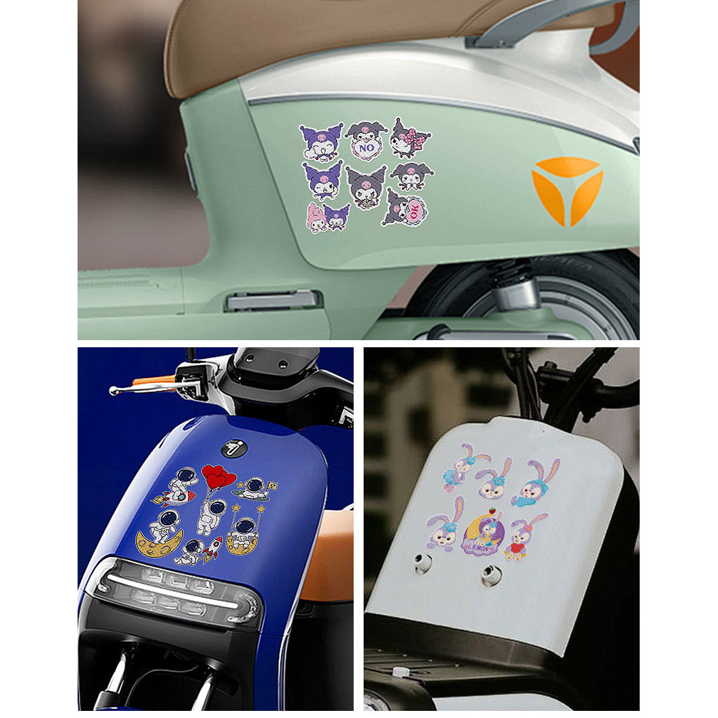 

Stiker Tersembunyi Goresan Kreatif/ Stiker Reflektif Mobil Listrik/ Label Peringatan Malam