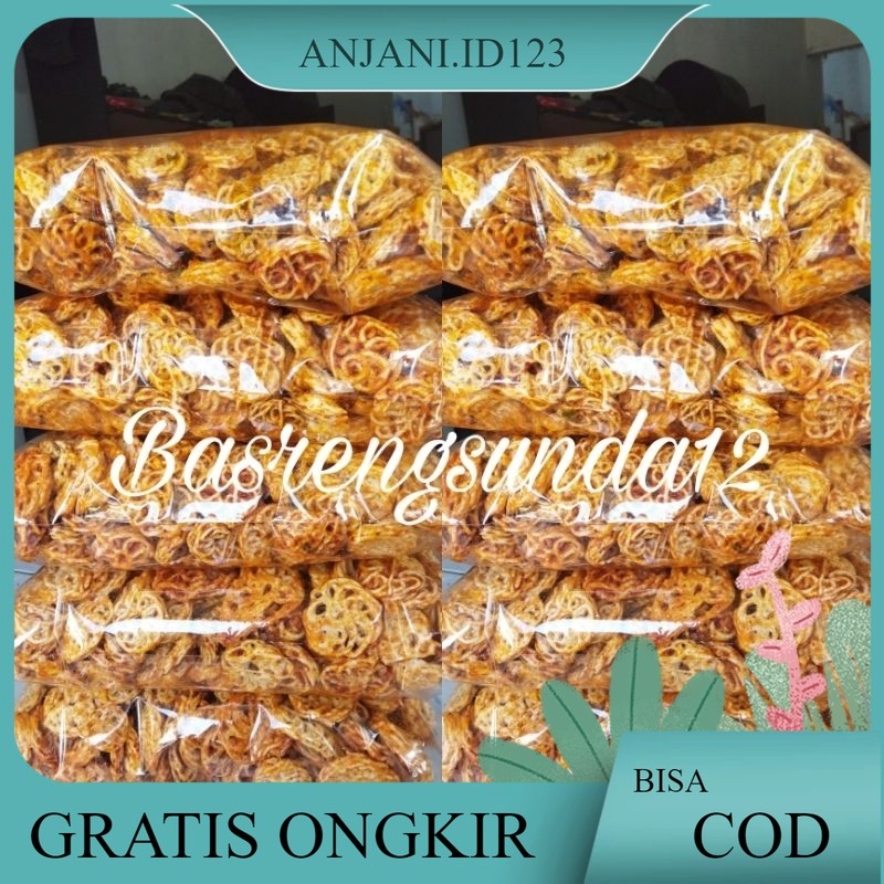 

(PAKET RESELLER 10KG) KERUPUK PEDO /KRUPUK RAFAEL PEDAS DAUN JERUK