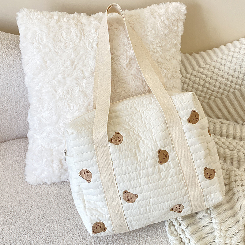 medium Maternity Pack Baby Diaper Bag for Mommy Stroller Nappy Organizer Portable Luggage Tote Bag T