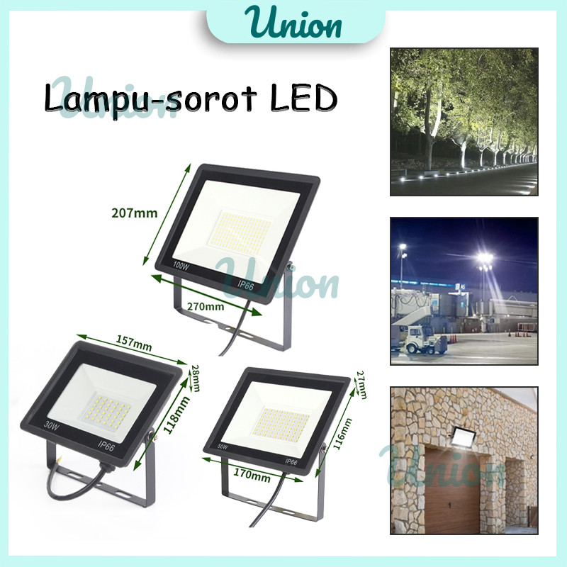 Lampu LED Sorot Tembak / Floodlight / Outdoor Lapangan Lampu