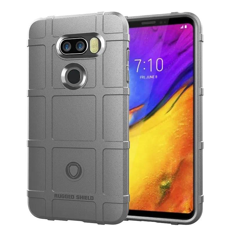 Untuk LG V35 ThinQ Armor Heavy Duty Shield Case Soft Back Cover untuk lg V35 thinq LG V35thinq Pelin