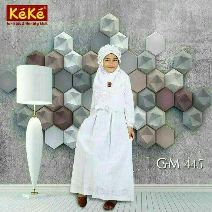 KEKE GAMIS ANAK GM 445 PUTIH