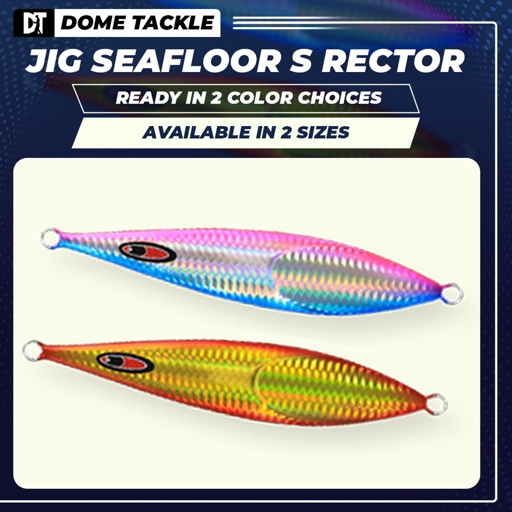 Slow Jigging | Blue Pink Gold Metal Jig Seafloor Control Secret Rector Umpan Pancing Jigging 200 220