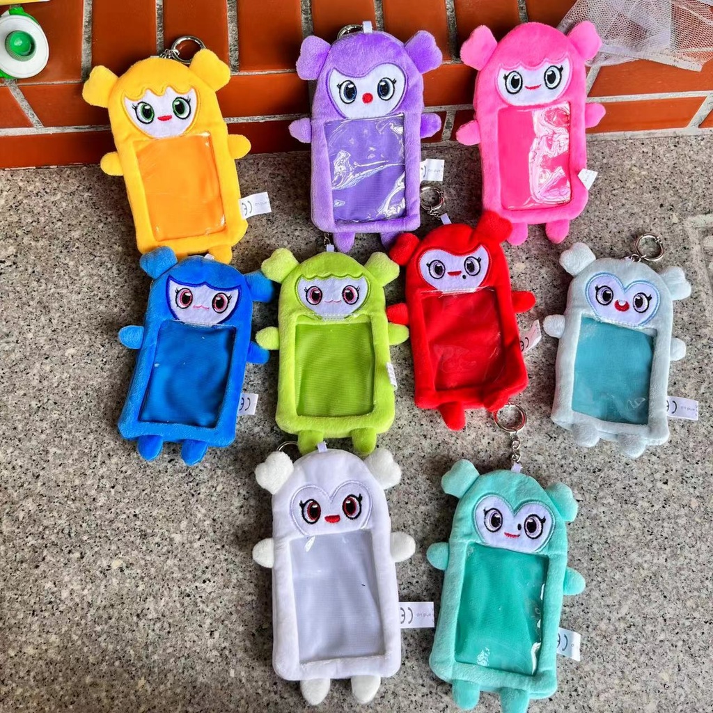 

Kpop Twice Keychain Lovely Plush Lomo Card Holder ID Badge Holder