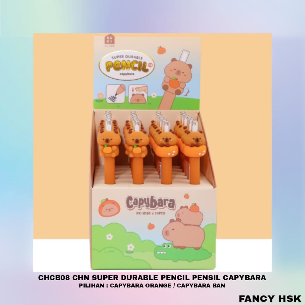 

CHN SUPER DURABLE PENCIL PENSIL CAPYBARA CHCB08