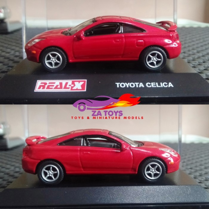 KMS99 Diecast Toyota Celica Merah by Real-X Skala 1:72