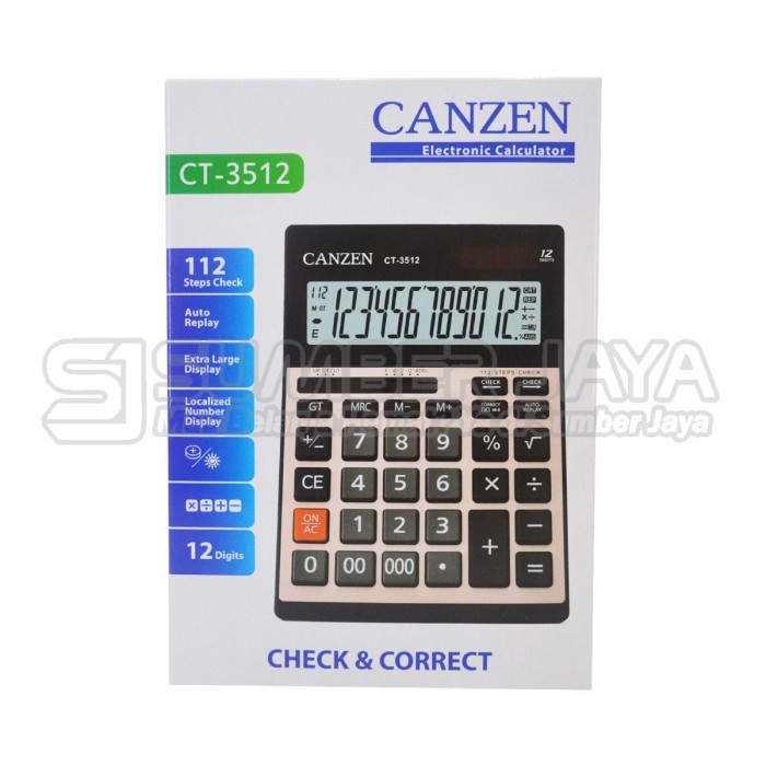 

KALKULATOR CANZEN CT-3512 Electronic calculator CANZEN CT 3512