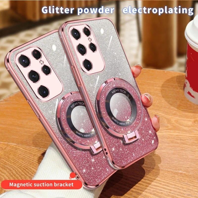 Csing HP Samsung S23 S21 FE S24 Ultra S20 FE S24 Plus S22 Ultra A73 S23 FE Note 10 Plus Cover Magnet