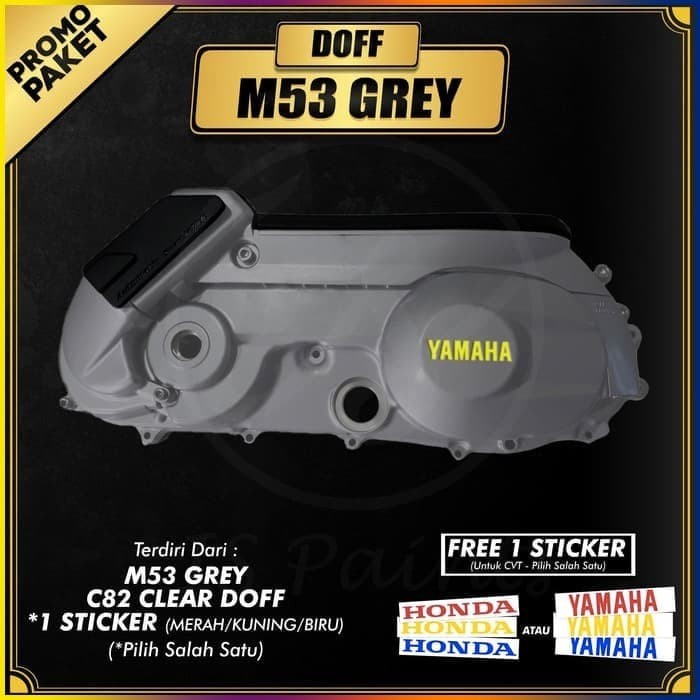 Cat Aerosol Sapporo Ultimate Paket CVT M53 Grey Doff Yamaha