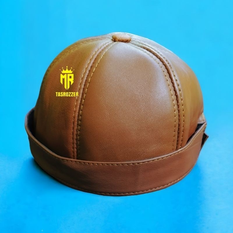 Peci uas kulit asli garut