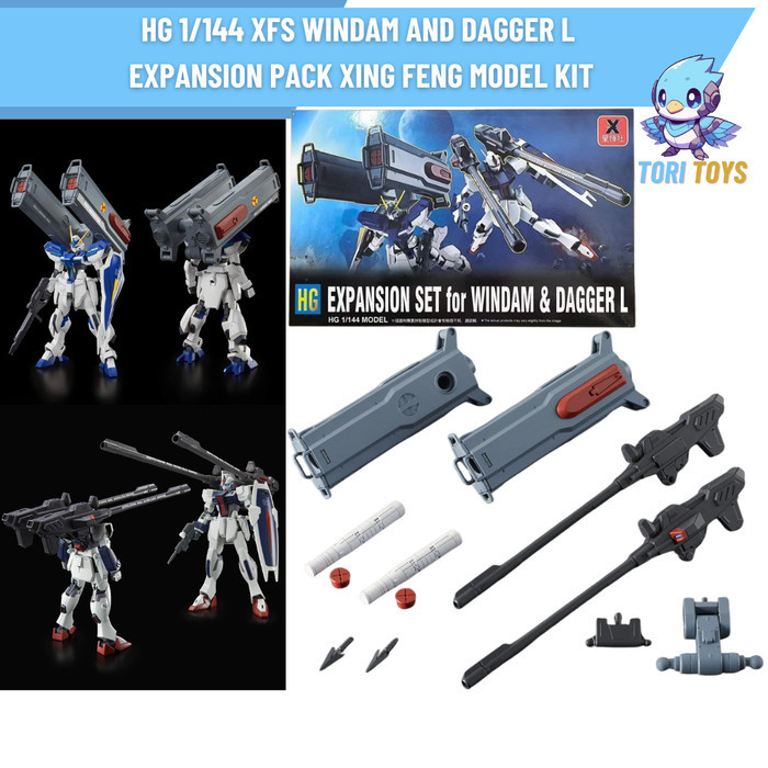 HG 1/144 Xfs Windam and Dagger L Expansion Pack Xing Feng Model Kit