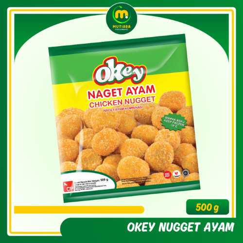 

OKEY NAGET AYAM KOMBINASI 500GR