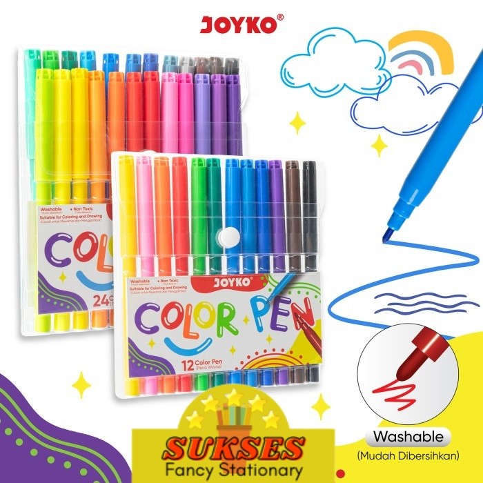 

Pulpen Pena Warna Color Pen Joyko CLP-60