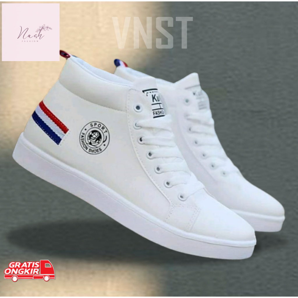 Sepatu Pria Terkini / [COD] SEPATU SNEAKERS PRIA CASUAL BOOTS SIZE 39 - 43 / SNEAKERS SPORT CASUAL /