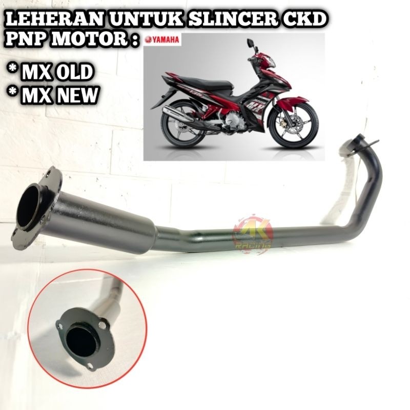Leher/Pipa Knalpot Standar Jupiter MX NEW Dan Jupiter MX OLD Untuk Slincer CKD Leheran MX Original L