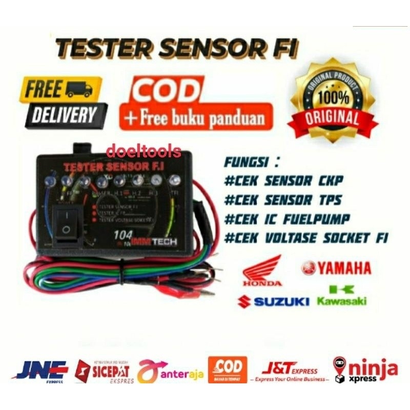 Asli SCANNER Motor Injeksi SCANNER OBD 2 MOTOR INJEKSI VERSI DIGITAL Cek Sensor Motor Injeksi .