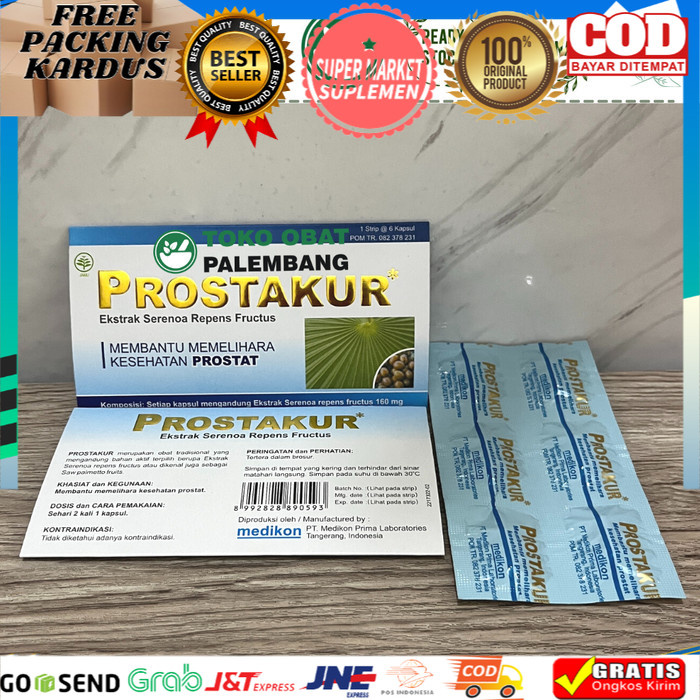 PROSTAKUR MEMELIHARA PROSTAT 6' PROMO-ORIGINAL 100% AMAN AMPUH TERLARIS Obat Prostat , Obat Prostat 