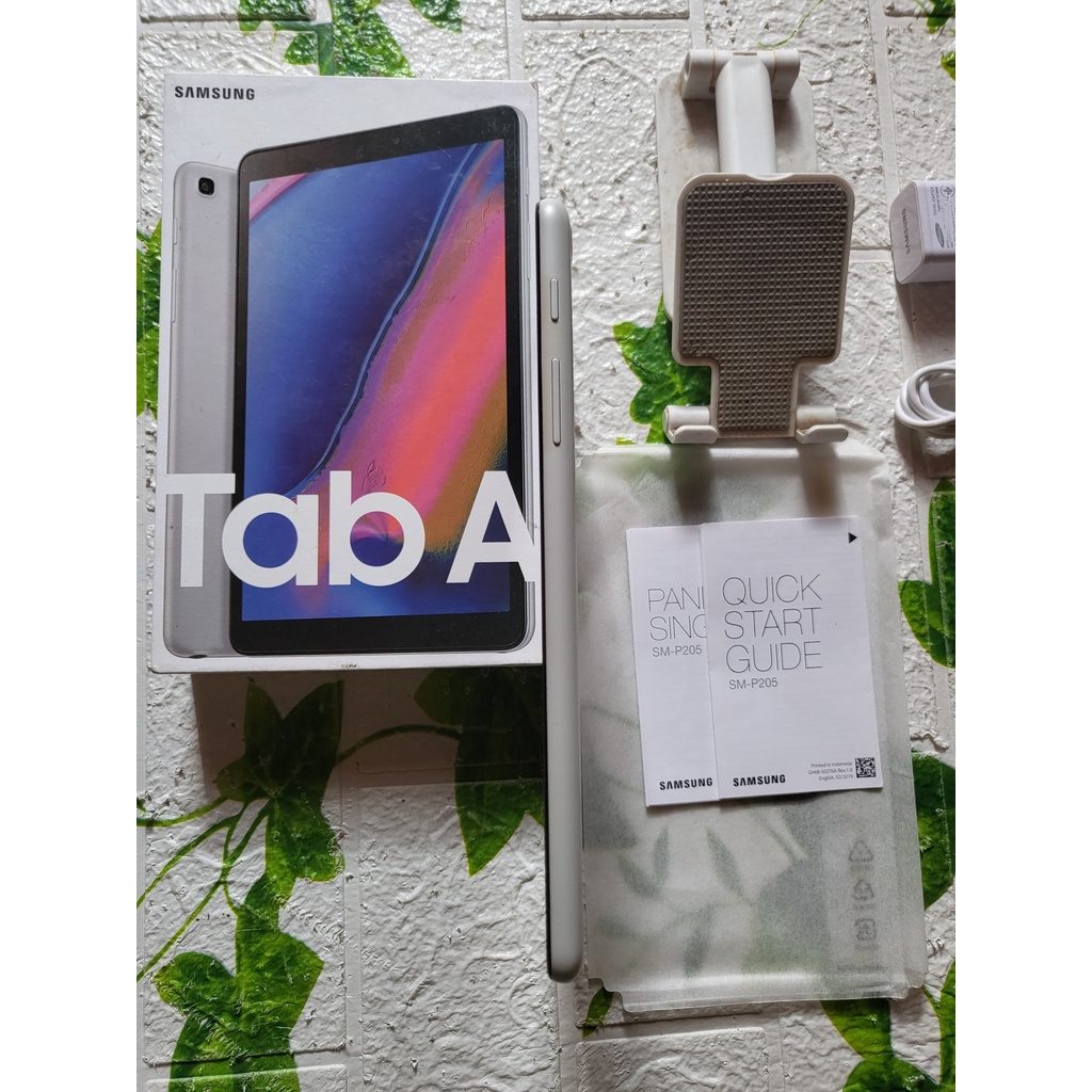 Samsung tab A8 P205 ram3/32gb 4G fulset mulus normal
