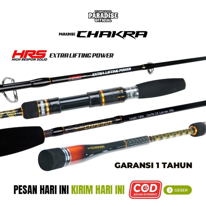 Joran Paradise chakra Jigging Untuk dasaran Laut