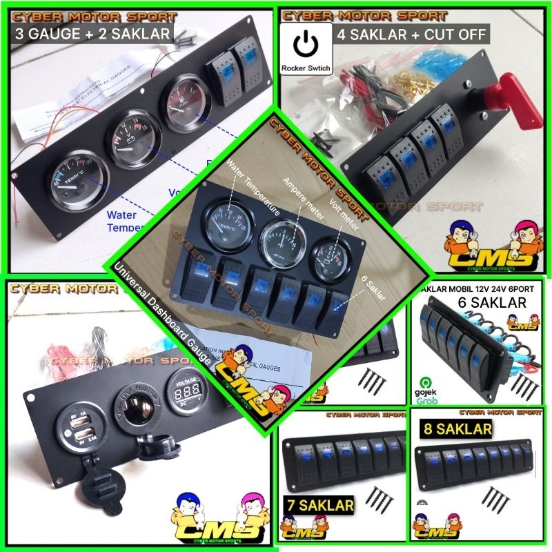 Saklar mobil universal.  sakelar model arb.  Saklar 12v mobil lampu foglamp headlamp drl kabin suv c