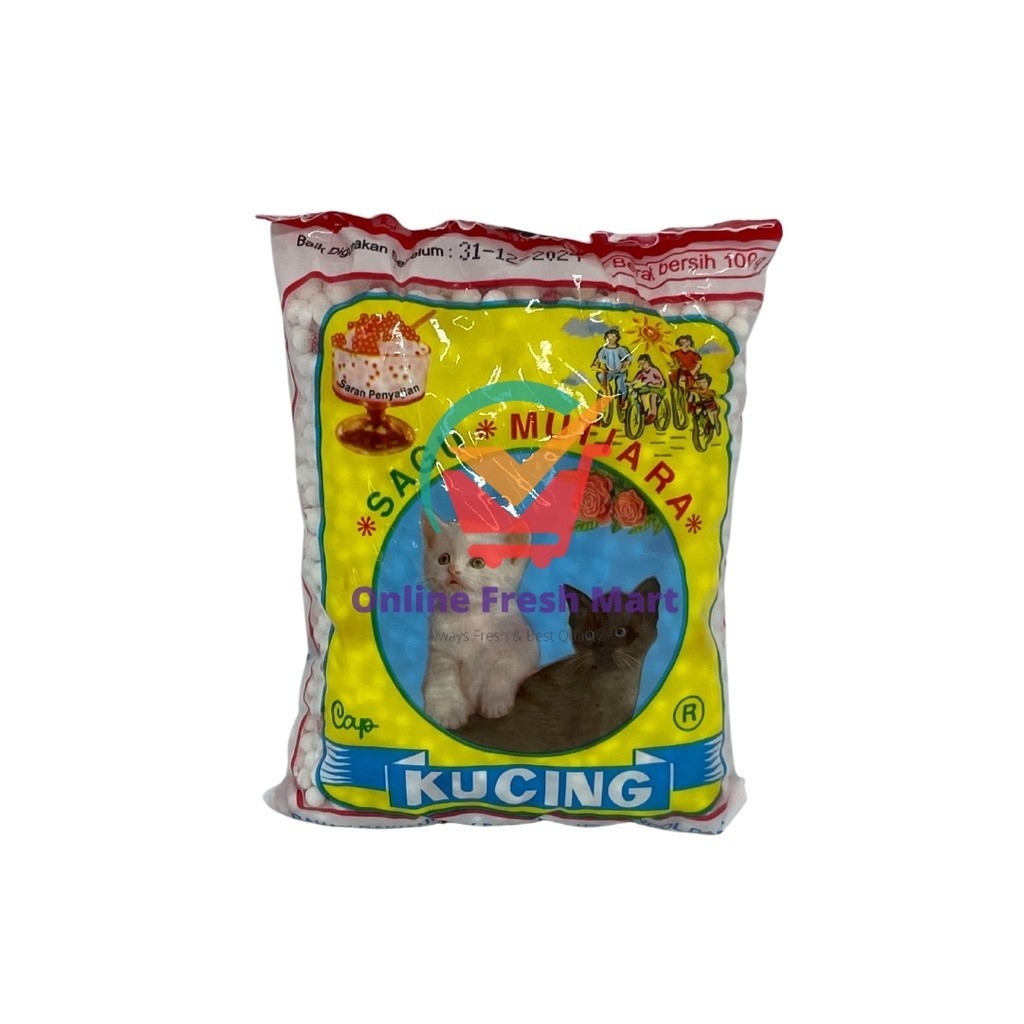 

Sagu Mutiara Cap Kucing 100g - Online Fresh Mart Denpasar