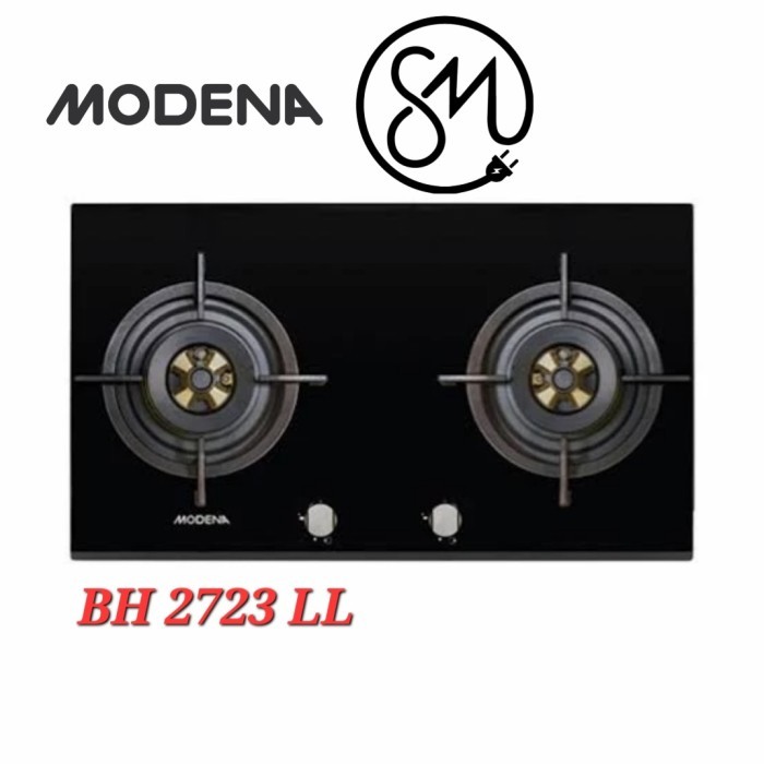 Kompor Gas Tanam Modena BH 2723 LL 2 Tungku HOB BH2723LL 2723LL