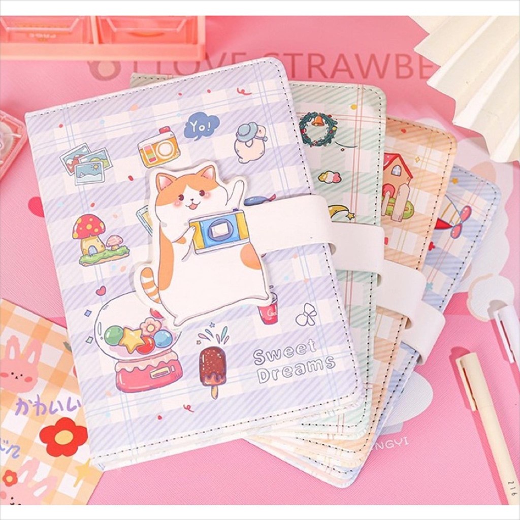 

STESSI Notebook Diary Import Premium/ Buku Catatan/ Karakter/ Imut/ Fancy/ Tebal/ Lucu