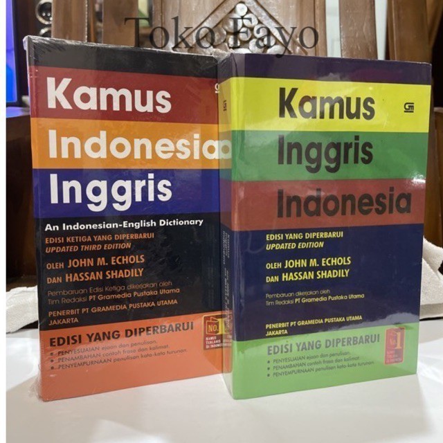 KAMUS JOHN ECHOLS / KAMUS INGGRIS-INDONESIA / KAMUS INDONEISA-INGGRIS / K N