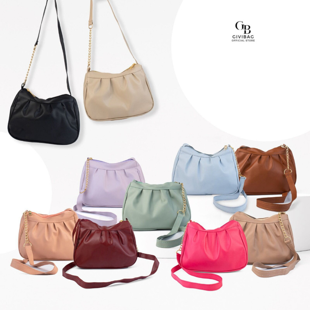 PROMO [GIVI] Ivana Bag Slingbag wanita Tas korea tas selempang korean style slingbag selempang wanit