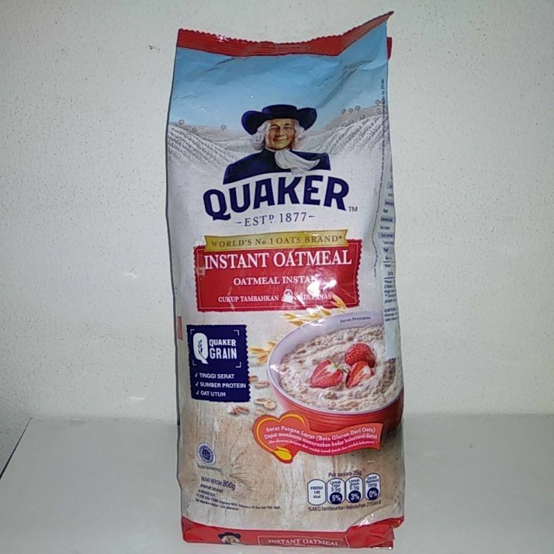 

Oatmeal Quaker Instant Oatmeal/Quick Cook 800 Gram