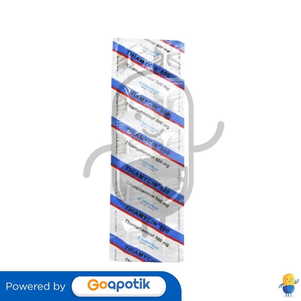 Thiamycin 500 Mg Strip 10 Kapsul