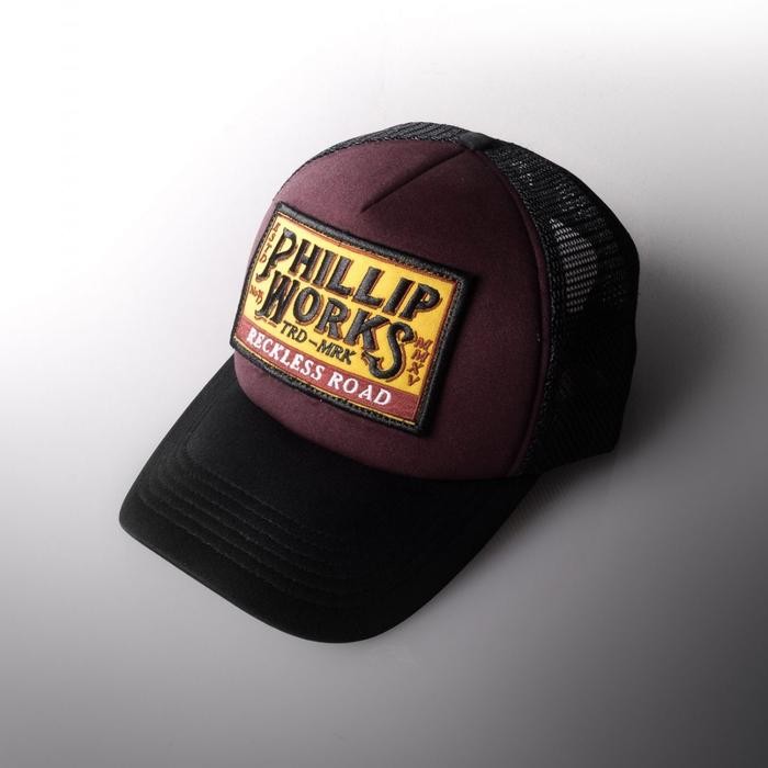 TOPI PHILLIP WORKS TRUCKER RECKLESS ROAD RED