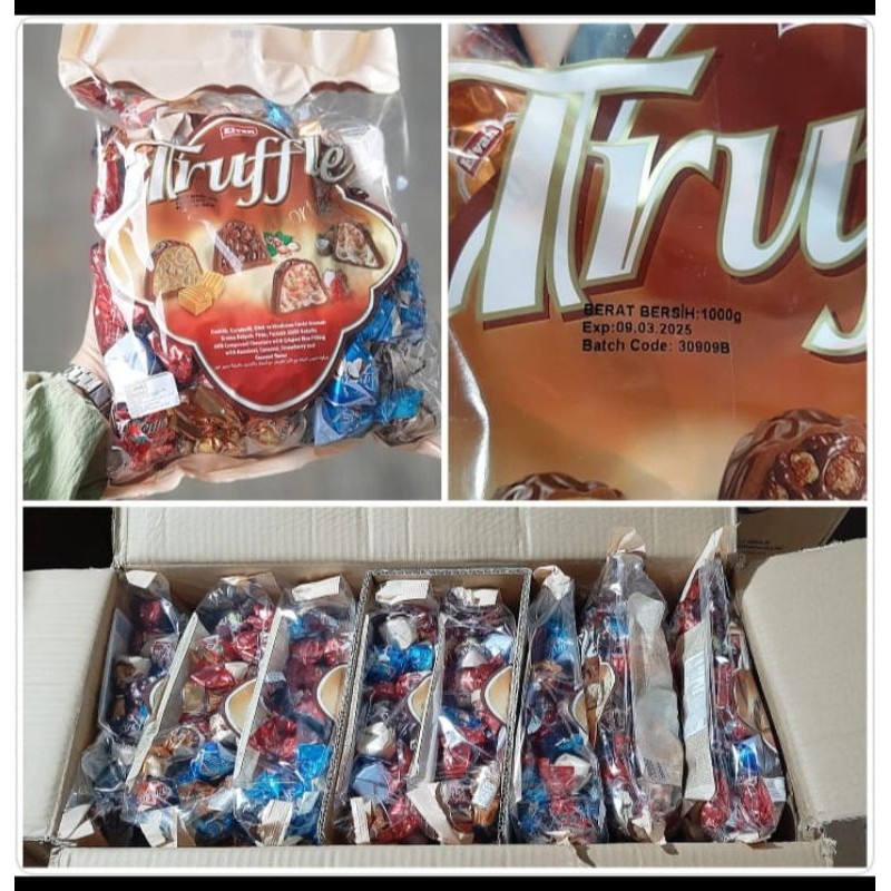 

coklat turki truffle kemasan original /coklat elvan truffle