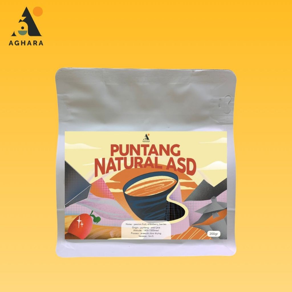 

Puntang Natural ASD - Aghara Coffee Roaster