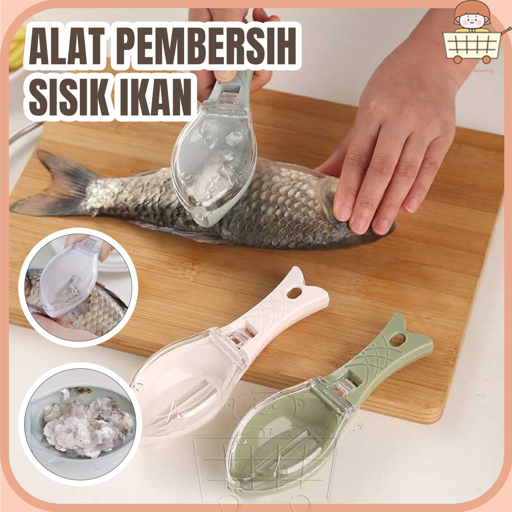 Alat pembersih sisik ikan alat dapur dengan penutup sisik ikan pembersih sisik ikan pembersih sisik 