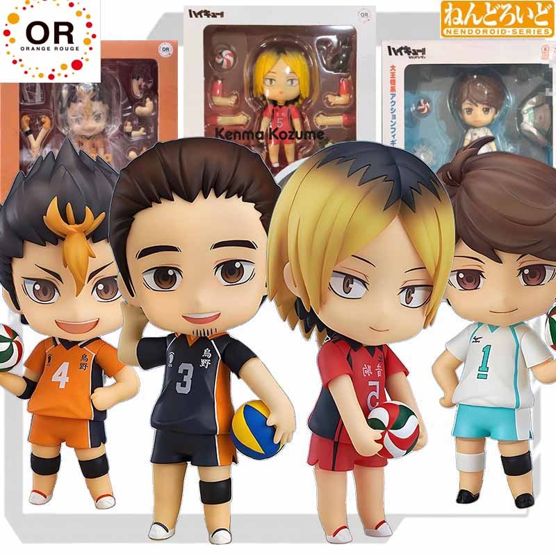 Orange Rouge Original MODEL KIT NENDOROID Volleyball Junior Kenma Kozume Anime Action Figure Model T