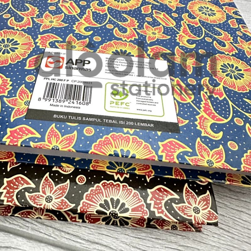 SATUAN ( 1 PCS ) Buku Tulis Hard Cover Folio 200 Lembar Buku Tulis Sampul Tebal Folio 200 Lembar Len