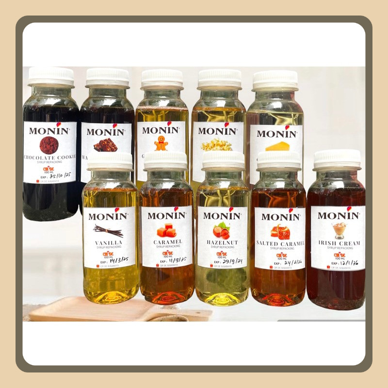 

MONIN Syrup Premium Repacking 100ml - Coffee & Flavour Series