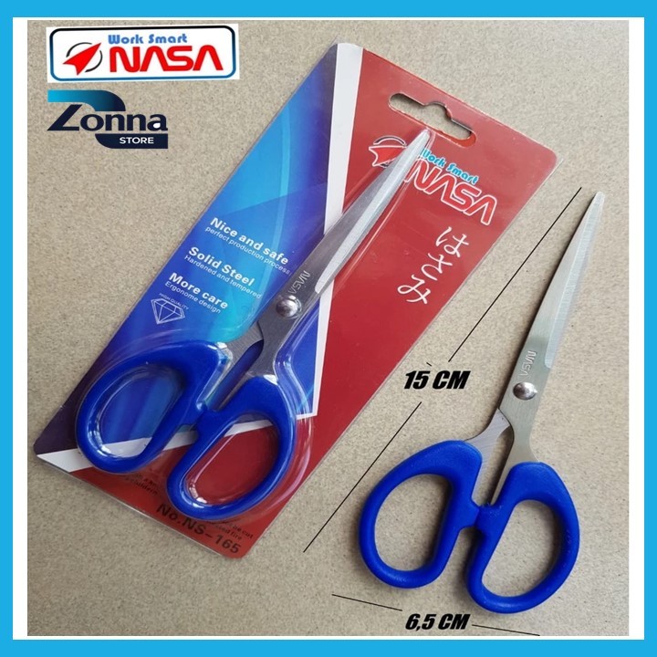 

Gunting Kertas NASA Medium NS165 Tajam & Efisien