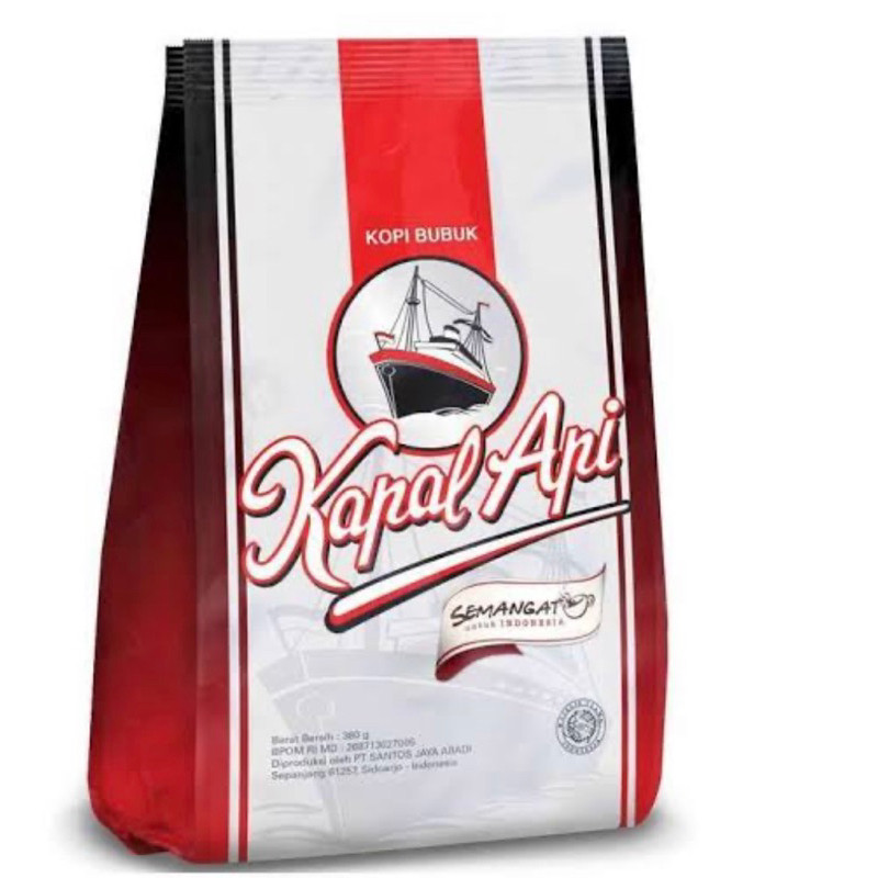 

KOPI KAPAL API SILVER 350gr/KOPI HITAM KAPAL API SILVER - ARM