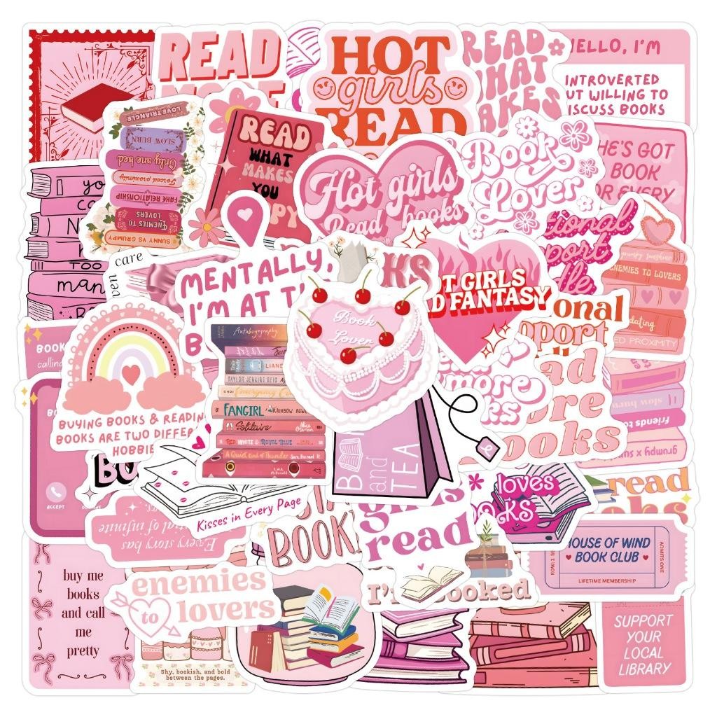 

60pcs Waterproof PVC Stickers Set for DIY Scrapbooking, Phone Case Laptop Decoration