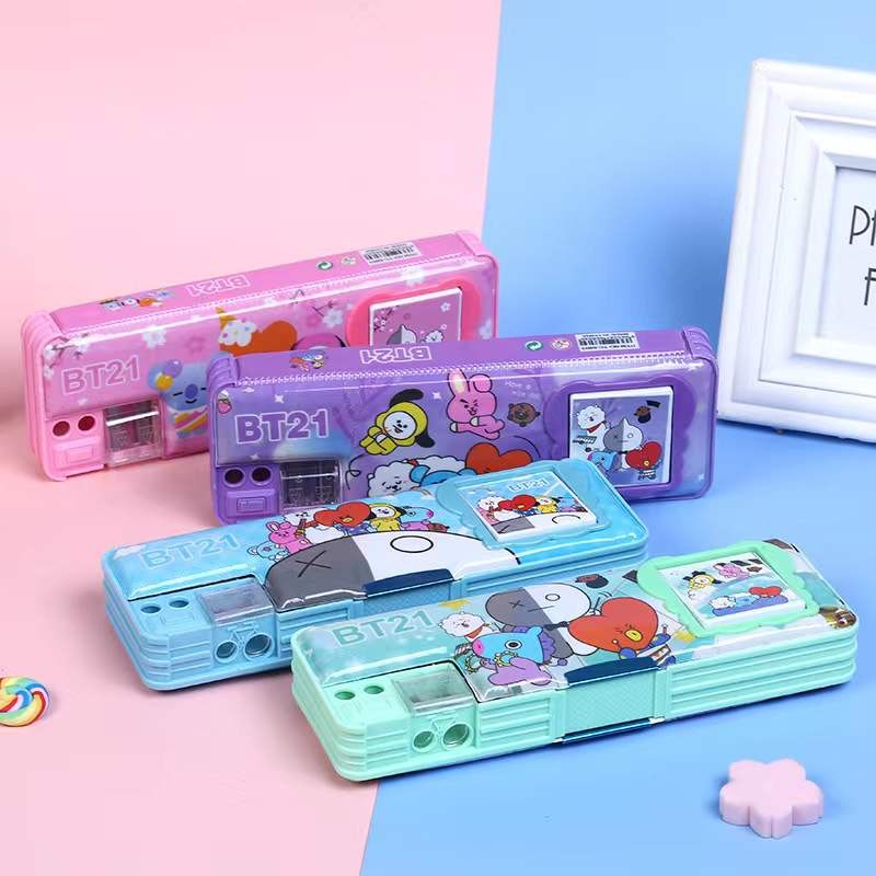 

Kotak Pensil Magnet Kalkulator /Pensil Box Karakter Lucu/ Tempat Pensil Karakter Calculator