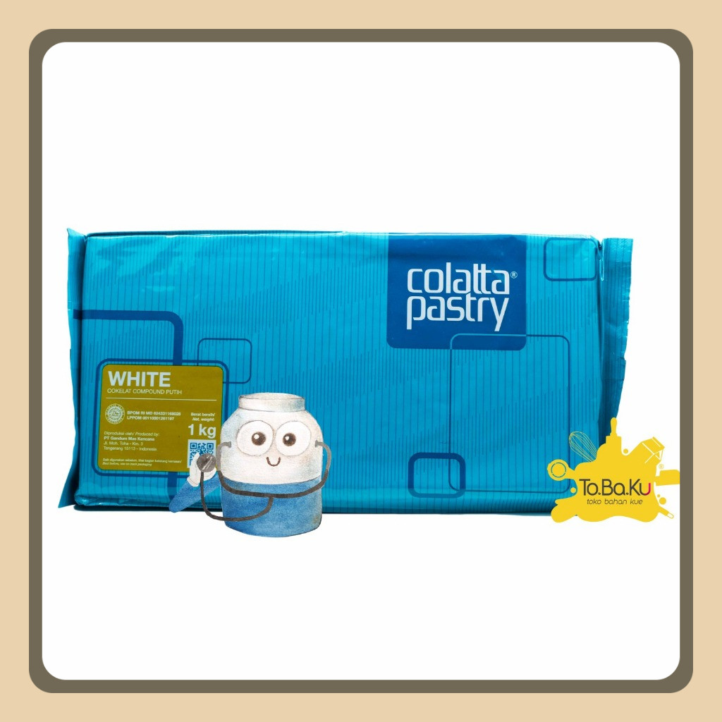 

Colatta Pastry Compound White 1kg