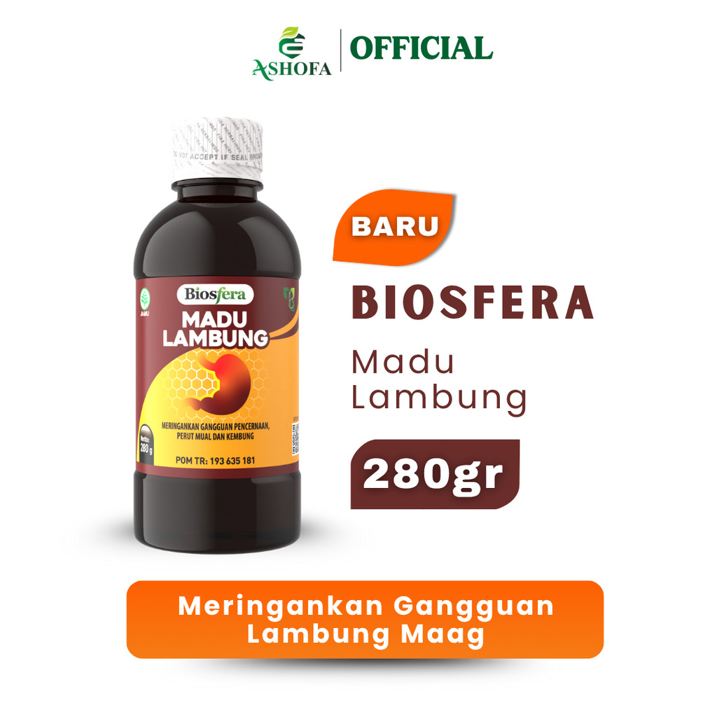 

Madu Gerd Asam Lambung Biosfera Madu Lambung Maag 280gram Original